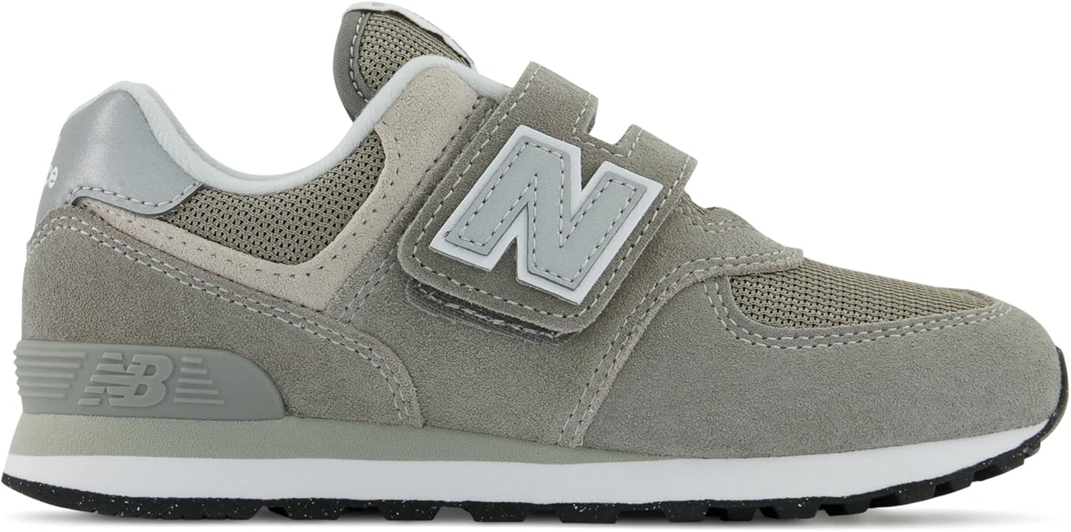 Кроссовки New Balance Kids 574 Core на застежке-липучке, белый/серый
Кроссовки New Balance Kids 574 Core на застежке-липучке, белый/серый