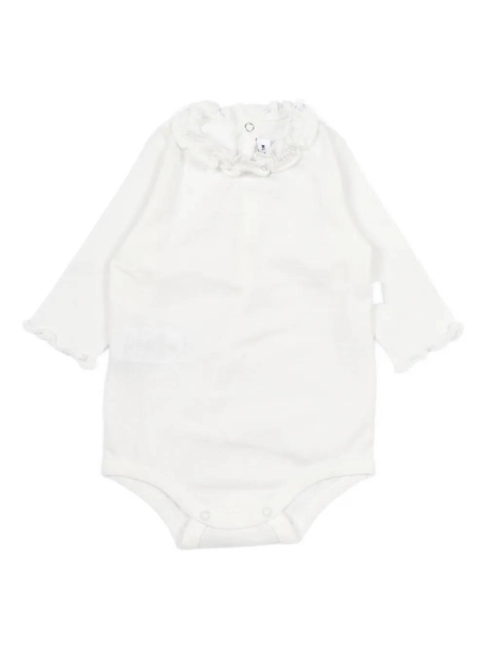 Боди с оборками и длинными рукавами Il Gufo, белый
Боди с оборками и длинными рукавами Il Gufo, белый