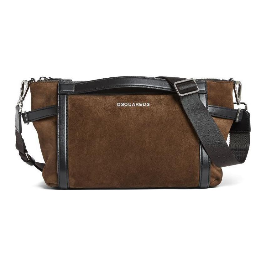 Сумка-мессенджер из замши с логотипом DSQUARED 2, basic set (bag+dust bag)
Сумка-мессенджер из замши с логотипом DSQUARED 2, basic set (bag+dust bag)
