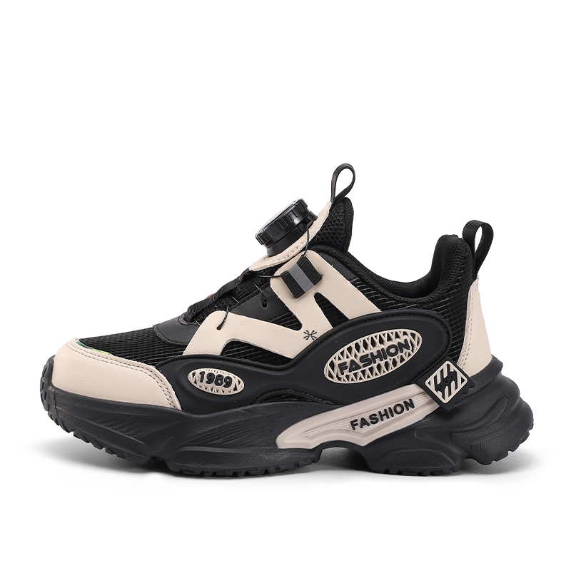 Детские кроссовки для бега с износостойкой амортизацией YUZHAOLIN, черный 
Детские кроссовки для бега с износостойкой амортизацией YUZHAOLIN, черный