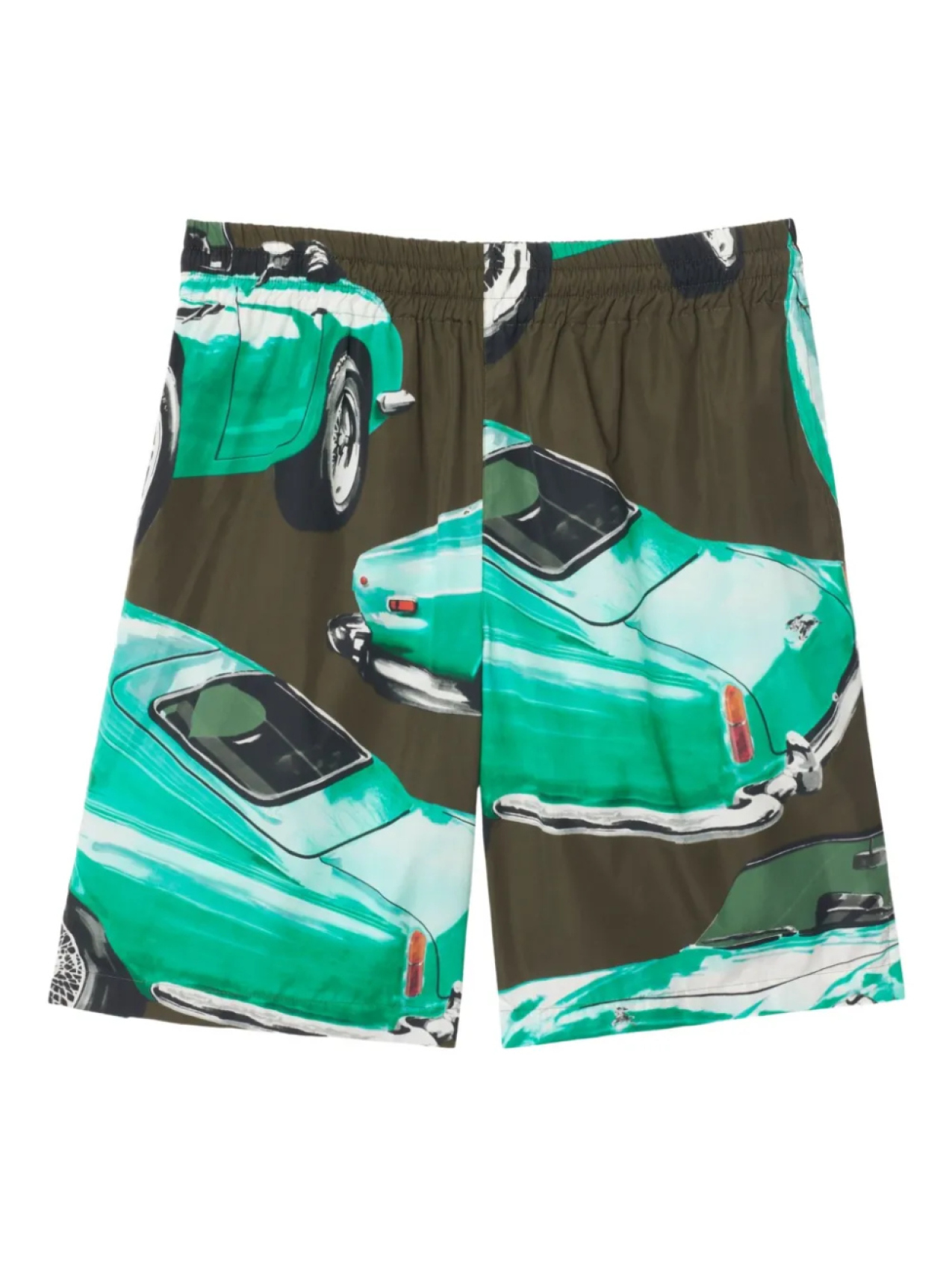 Шорты из поплина с принтом Burberry, зеленый
Шорты из поплина с принтом Burberry, зеленый