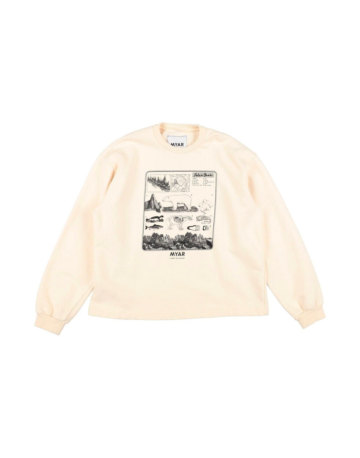 Толстовка Myar, кремовый
Толстовка Myar, кремовый