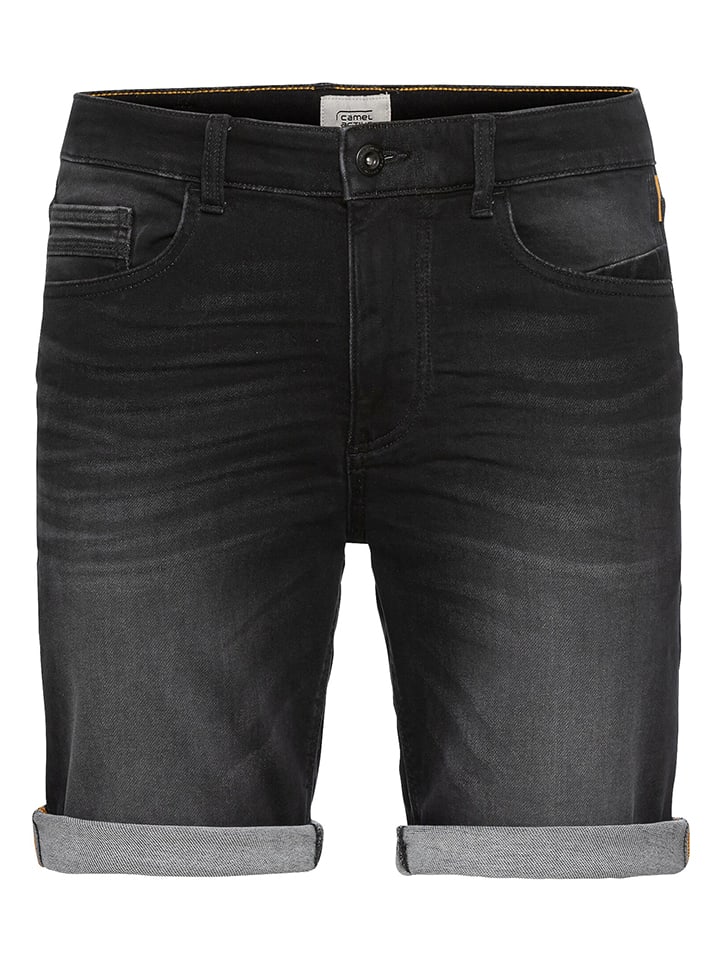 Джинсовые шорты антрацитового цвета Camel Active
Джинсовые шорты антрацитового цвета Camel Active