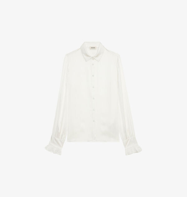 Рубашка из переработанного атласа с добавлением полиэстера, украшенная крыльями Thely Zadig&Voltaire, цвет judo
Рубашка из переработанного атласа с добавлением полиэстера, украшенная крыльями Thely Zadig&Voltaire, цвет judo