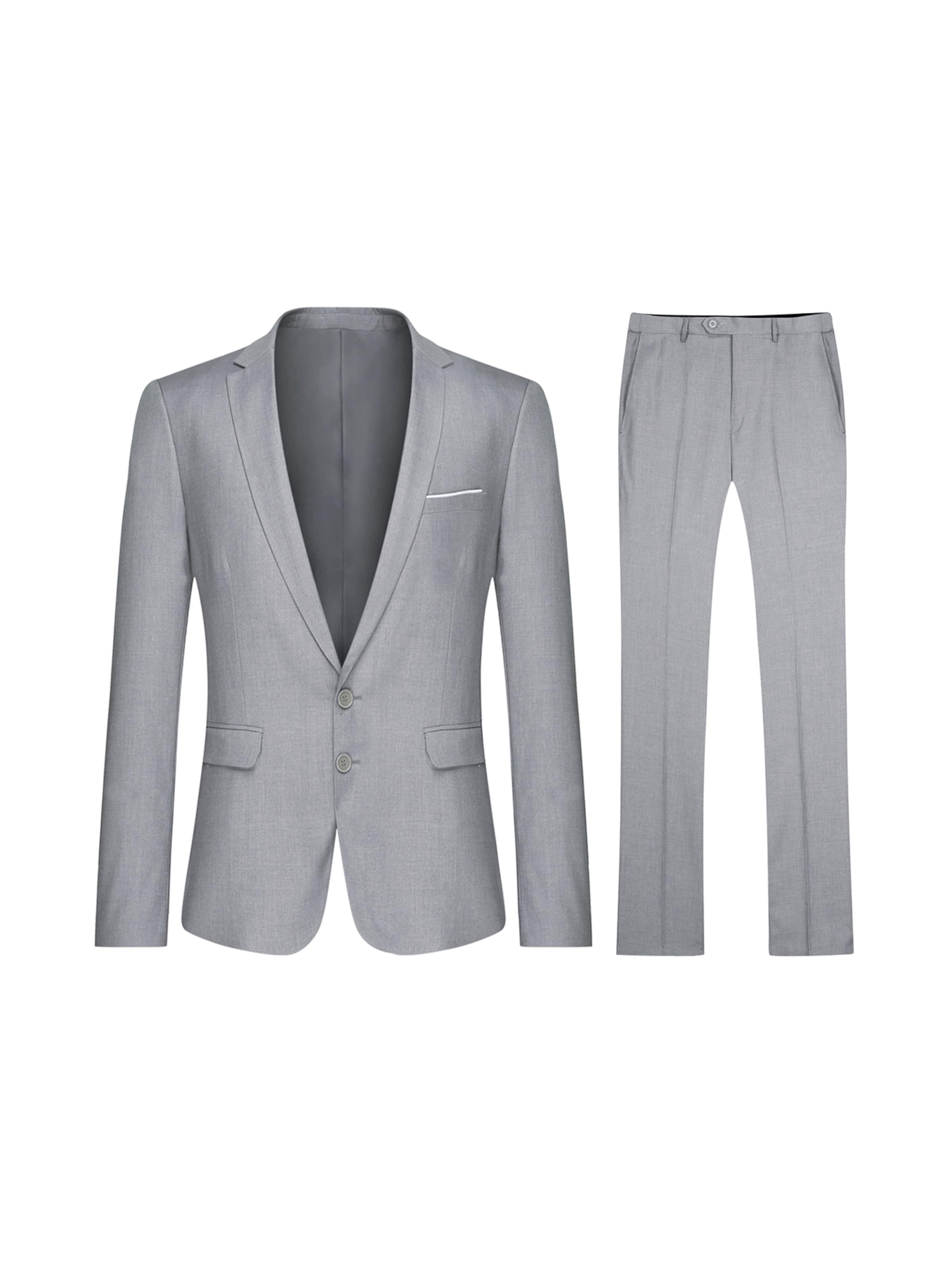Youthup Костюм Slim fit в светло-сером цвете
Youthup Костюм Slim fit в светло-сером цвете