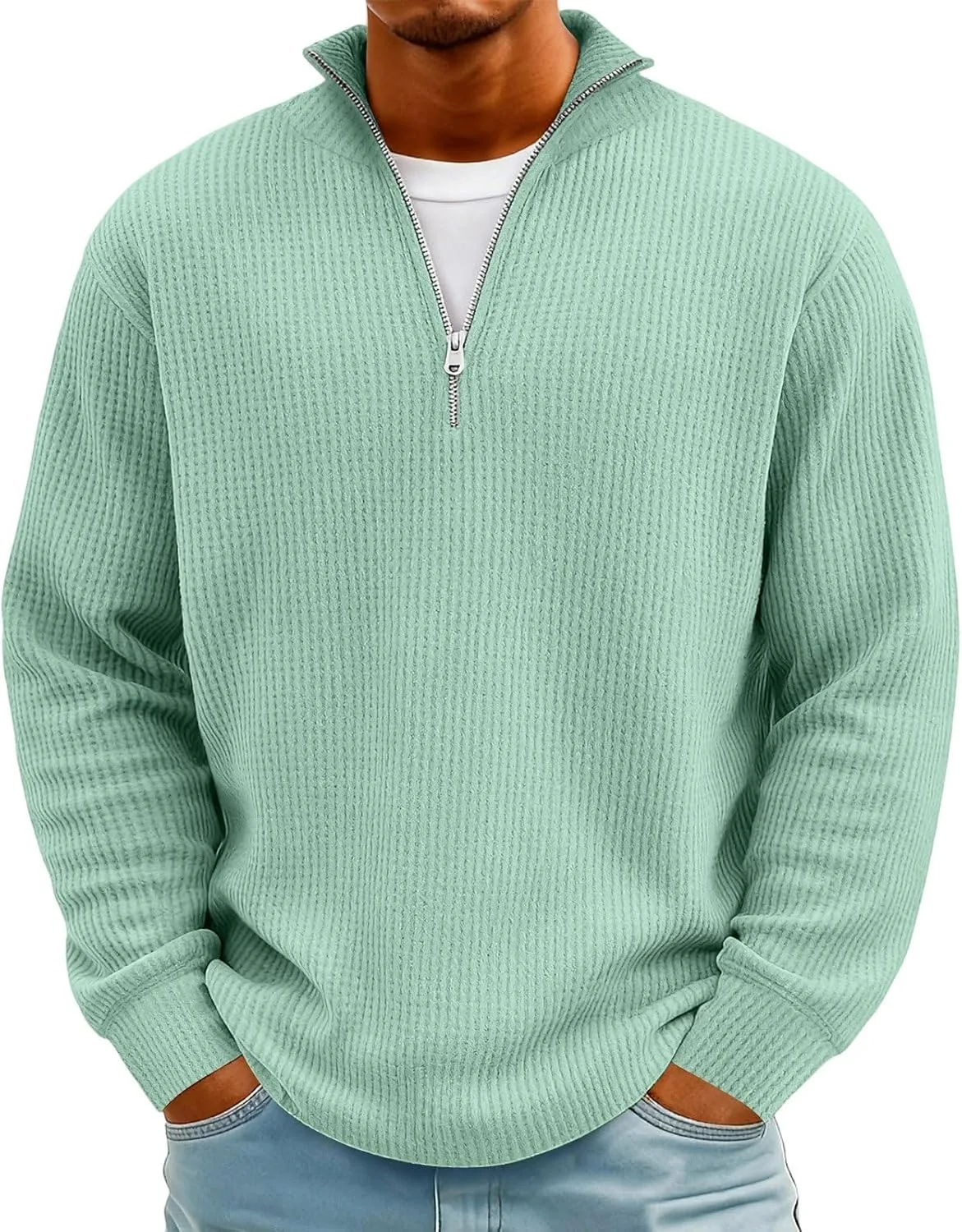 Толстовка Waffle Quarter Zip Pullover для мужчин Big and Tall eoeioa
Толстовка Waffle Quarter Zip Pullover для мужчин Big and Tall eoeioa