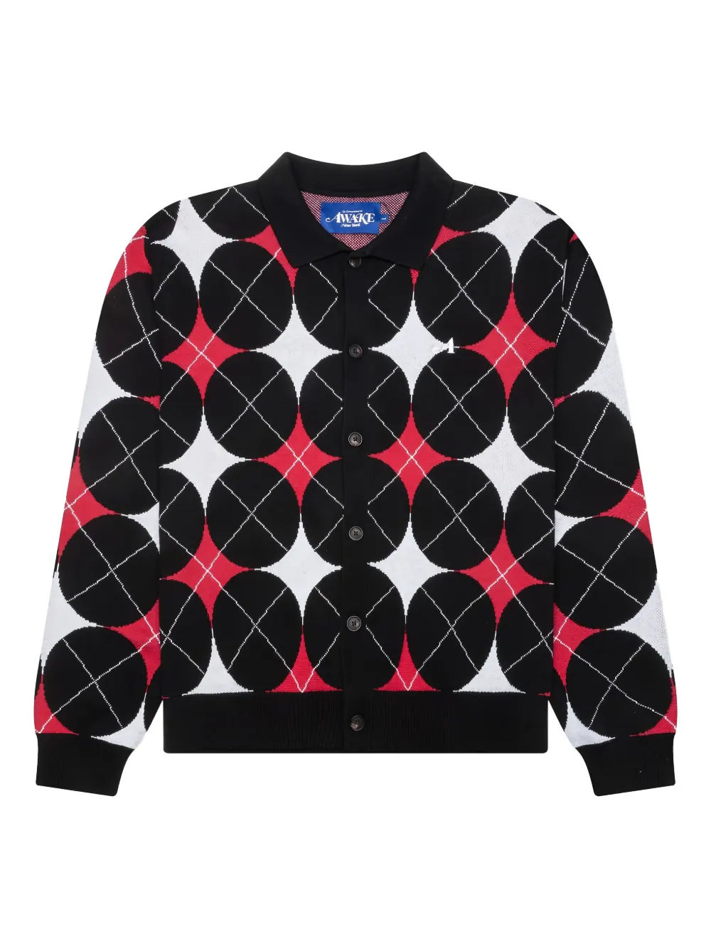 Узорчатый кардиган Awake NY, черный
Узорчатый кардиган Awake NY, черный