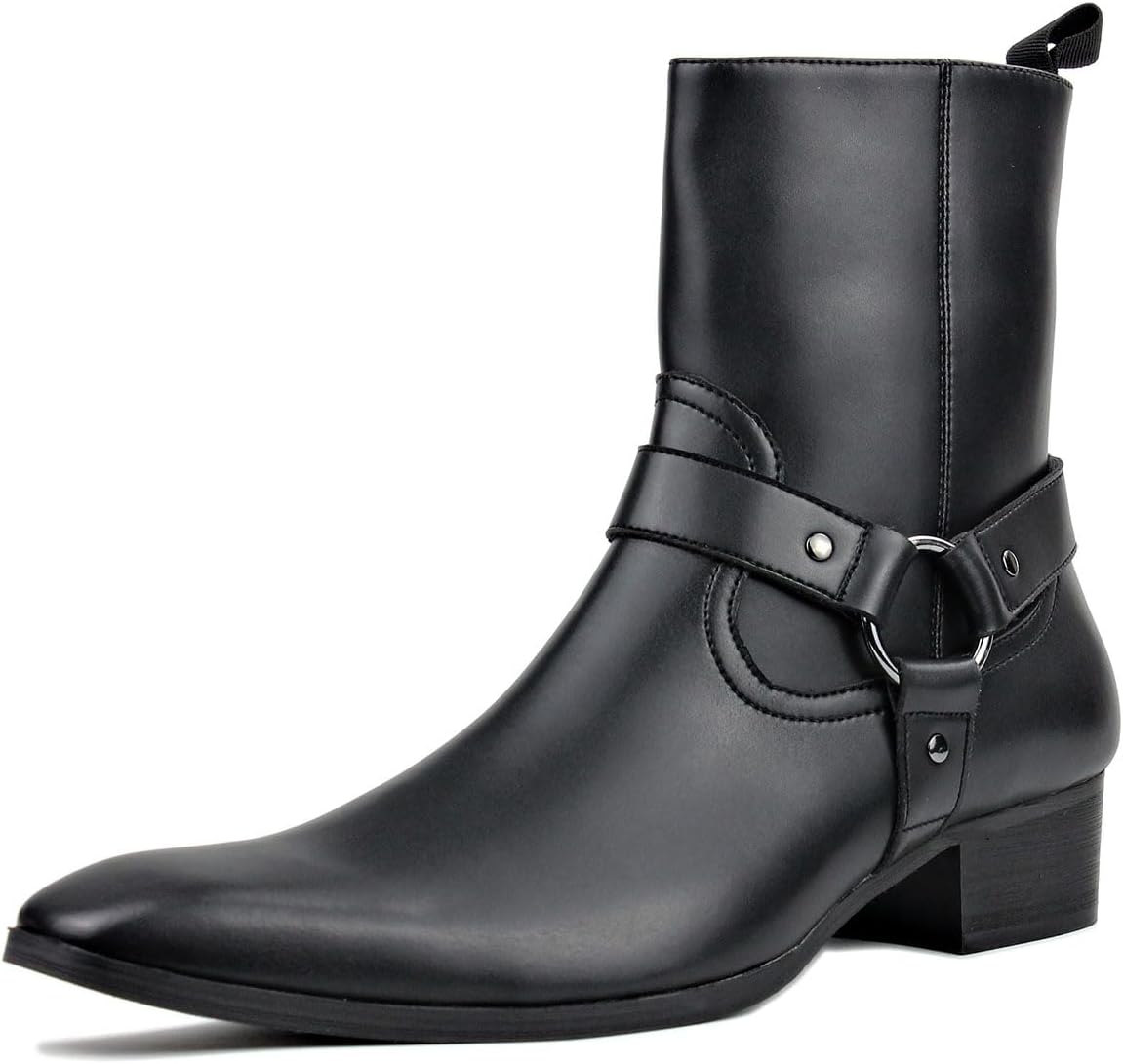 Мужские ботинки Chelsea, повседневные, боевые, на щиколотку, для прогулок и мотоцикла, черные Cowsdella
Мужские ботинки Chelsea, повседневные, боевые, на щиколотку, для прогулок и мотоцикла, черные Cowsdella