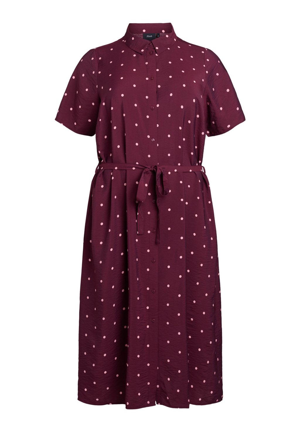 Платье-рубашка Zizzi, темно-красный
Платье-рубашка Zizzi, темно-красный