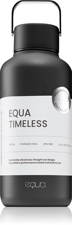 Бутылка для воды из нержавеющей стали маленькая Equa Timeless, Dark 600 ml
Бутылка для воды из нержавеющей стали маленькая Equa Timeless, Dark 600 ml