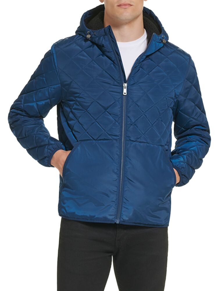 Пуховик из искусственной овчины с капюшоном Kenneth Cole, черный
Пуховик из искусственной овчины с капюшоном Kenneth Cole, черный