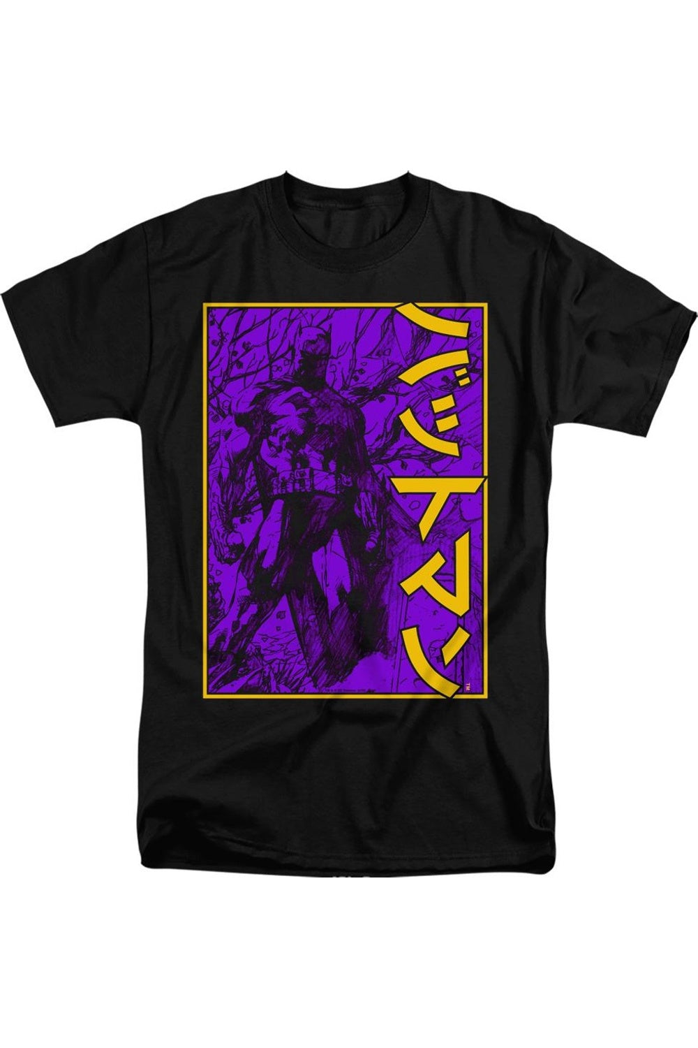 Футболка с коротким рукавом и надписью «Бэтмен» с большой рамкой и кандзи для взрослых Gildan, черный
Футболка с коротким рукавом и надписью «Бэтмен» с большой рамкой и кандзи для взрослых Gildan, черный