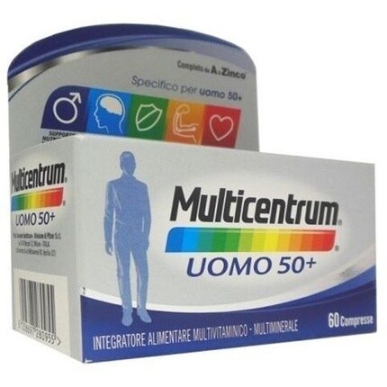 Haleon Italy Srl Multicentrum Man 50+ Мультивитаминная Мультиминеральная Добавка 60 Таблеток
Haleon Italy Srl Multicentrum Man 50+ Мультивитаминная Мультиминеральная Добавка 60 Таблеток
