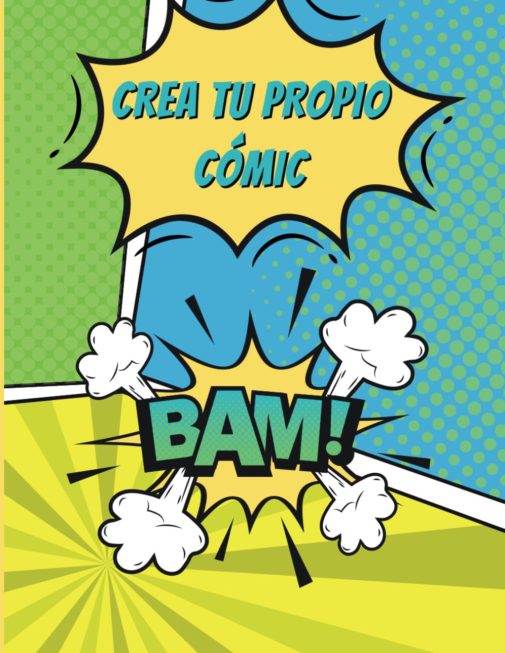 Crea tu propio cómic: plantillas de cómics en blanco,100 plantillas diferentes con adiciones gráficas, Idea de regalo niña y niño (Spanish Edition) (Independently published)
Crea tu propio cómic: plantillas de cómics en blanco,100 plantillas diferentes con adiciones gráficas, Idea de regalo niña y niño (Spanish Edition) (Independently published)