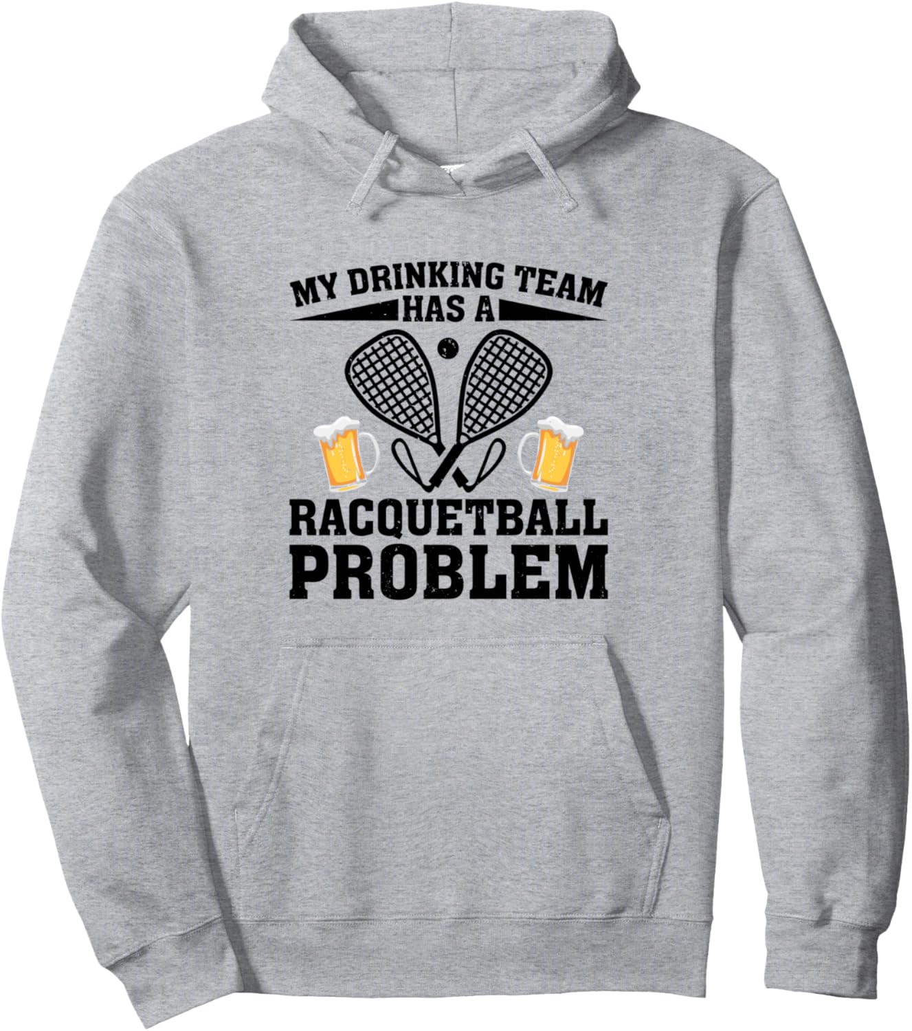У моей команды любителей выпить проблемы с ракетболом - Толстовка с принтом ракетбола Funny Racquetball Quotes For Racquetball Player, серый
У моей команды любителей выпить проблемы с ракетболом - Толстовка с принтом ракетбола Funny Racquetball Quotes For Racquetball Player, серый