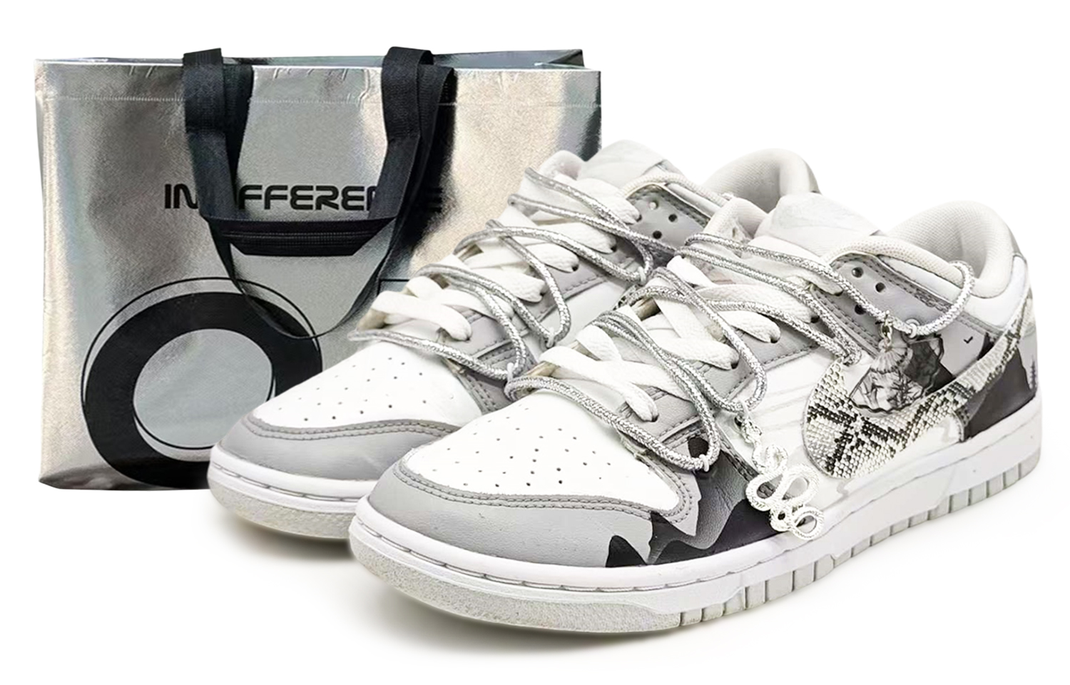 Nike Кроссовки для скейтбординга Dunk Slip с низким верхом, мужские, серо-белые
Nike Кроссовки для скейтбординга Dunk Slip с низким верхом, мужские, серо-белые