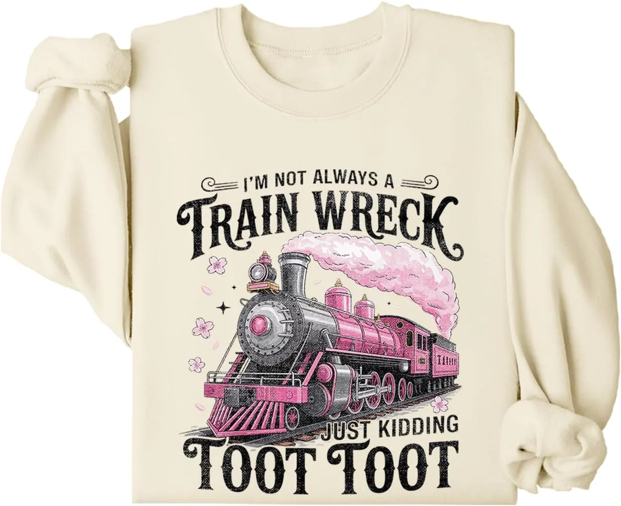 Толстовка I'm Not Always A Train Wreck Racsea
Толстовка I'm Not Always A Train Wreck Racsea