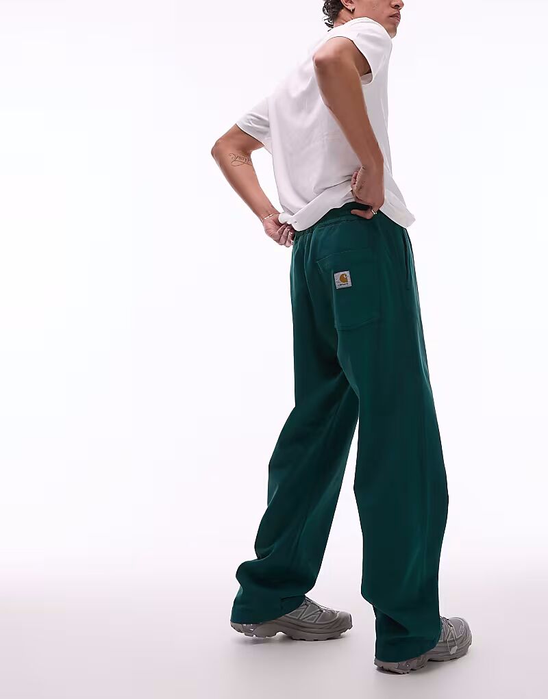 Брюки Carhartt WIP Floyde зеленого цвета
Брюки Carhartt WIP Floyde зеленого цвета