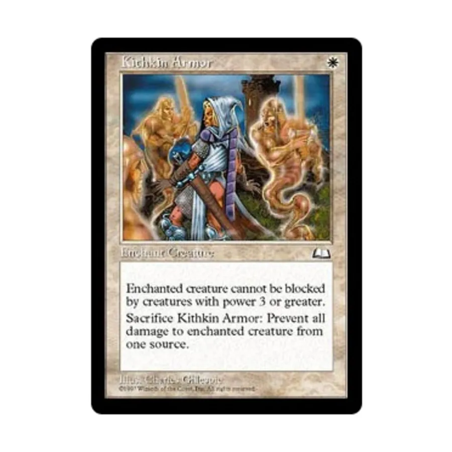 CCG Киткинская броня (клавиша C), MTG - Weatherlight
CCG Киткинская броня (клавиша C), MTG - Weatherlight