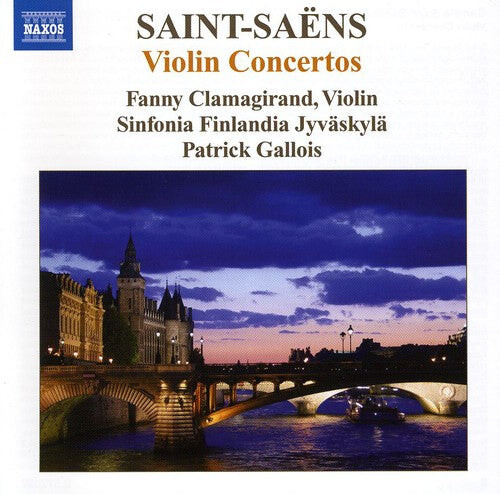 CD диск Saint-Saens / Clamagirand / Gallois: Violin Concertos 1-3
CD диск Saint-Saens / Clamagirand / Gallois: Violin Concertos 1-3