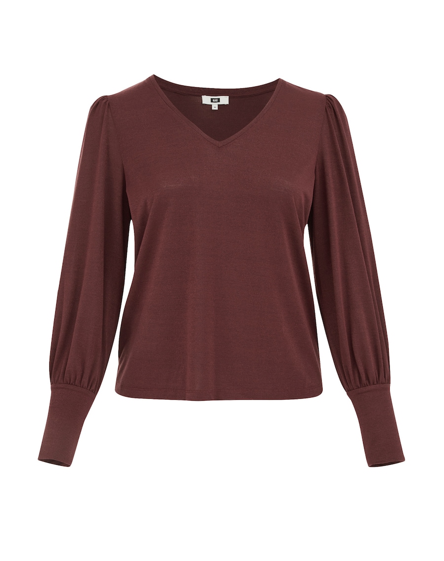 Блуза WE Fashion, Wine Red
Блуза WE Fashion, Wine Red