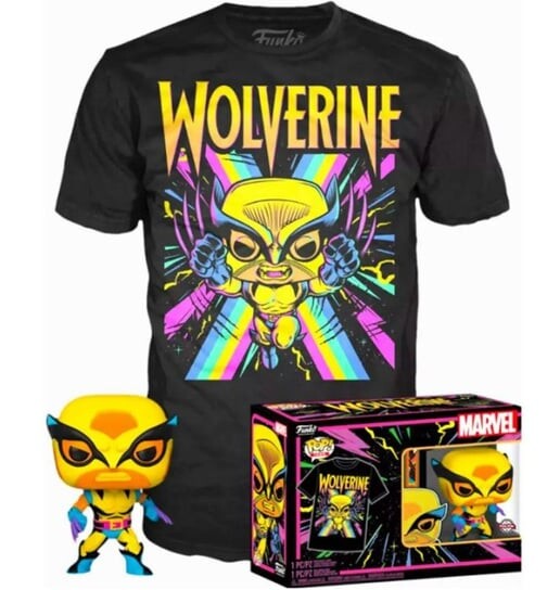 Funko POP! И футболка, комплект, Xmen, Wolverine, Glow, XL
Funko POP! И футболка, комплект, Xmen, Wolverine, Glow, XL