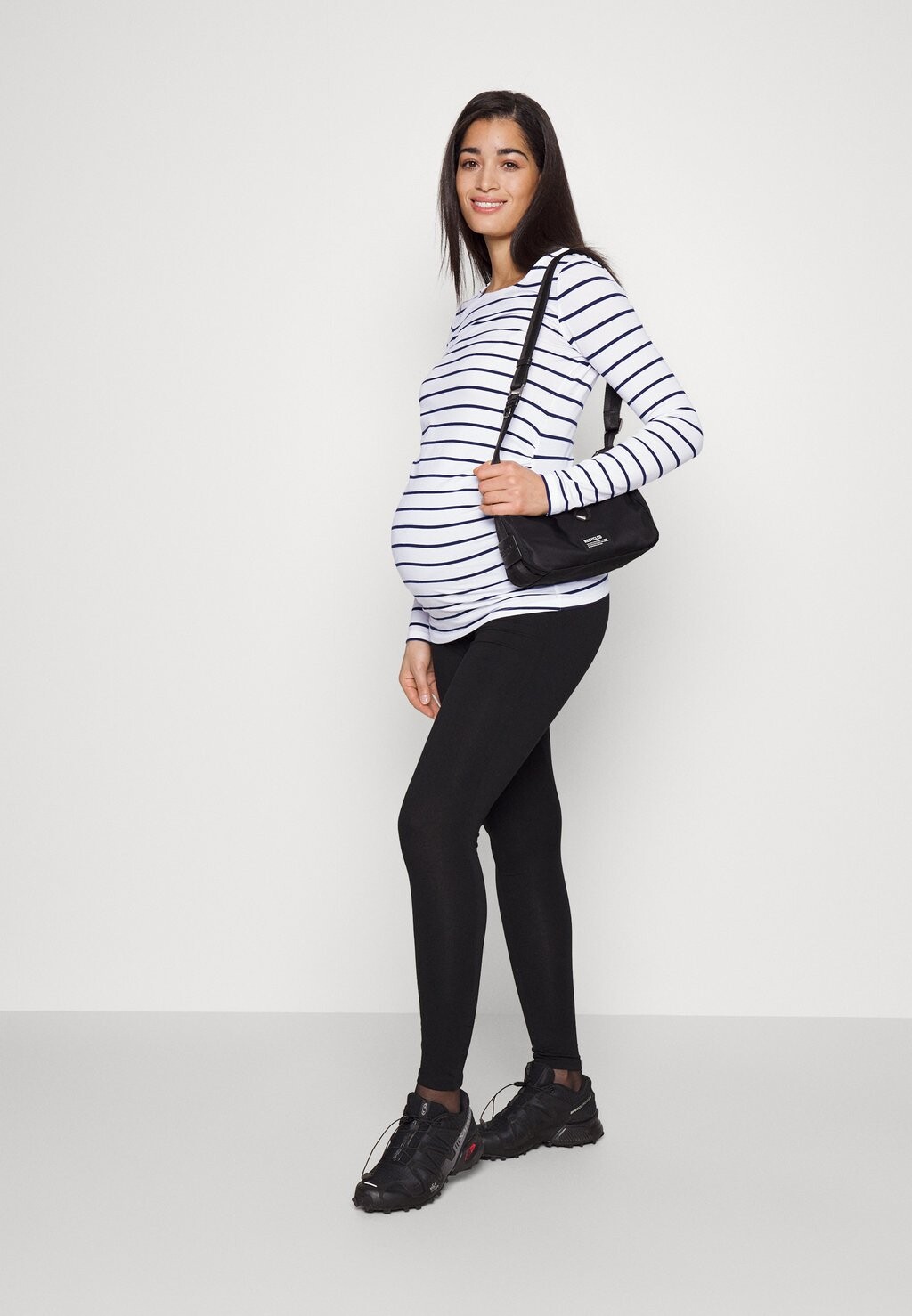 Рубашка с длинным рукавом Anna Field, белый/темно-синий 
Рубашка с длинным рукавом Anna Field, белый/темно-синий