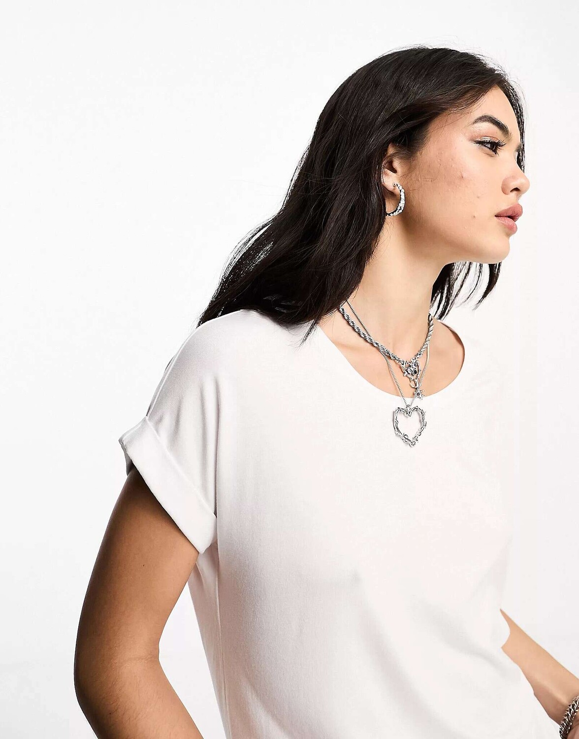 Мягкая футболка с круглым вырезом Only белого цвета, Белый, Мягкая футболка с круглым вырезом Only белого цвета
Мягкая футболка с круглым вырезом Only белого цвета, Белый, Мягкая футболка с круглым вырезом Only белого цвета