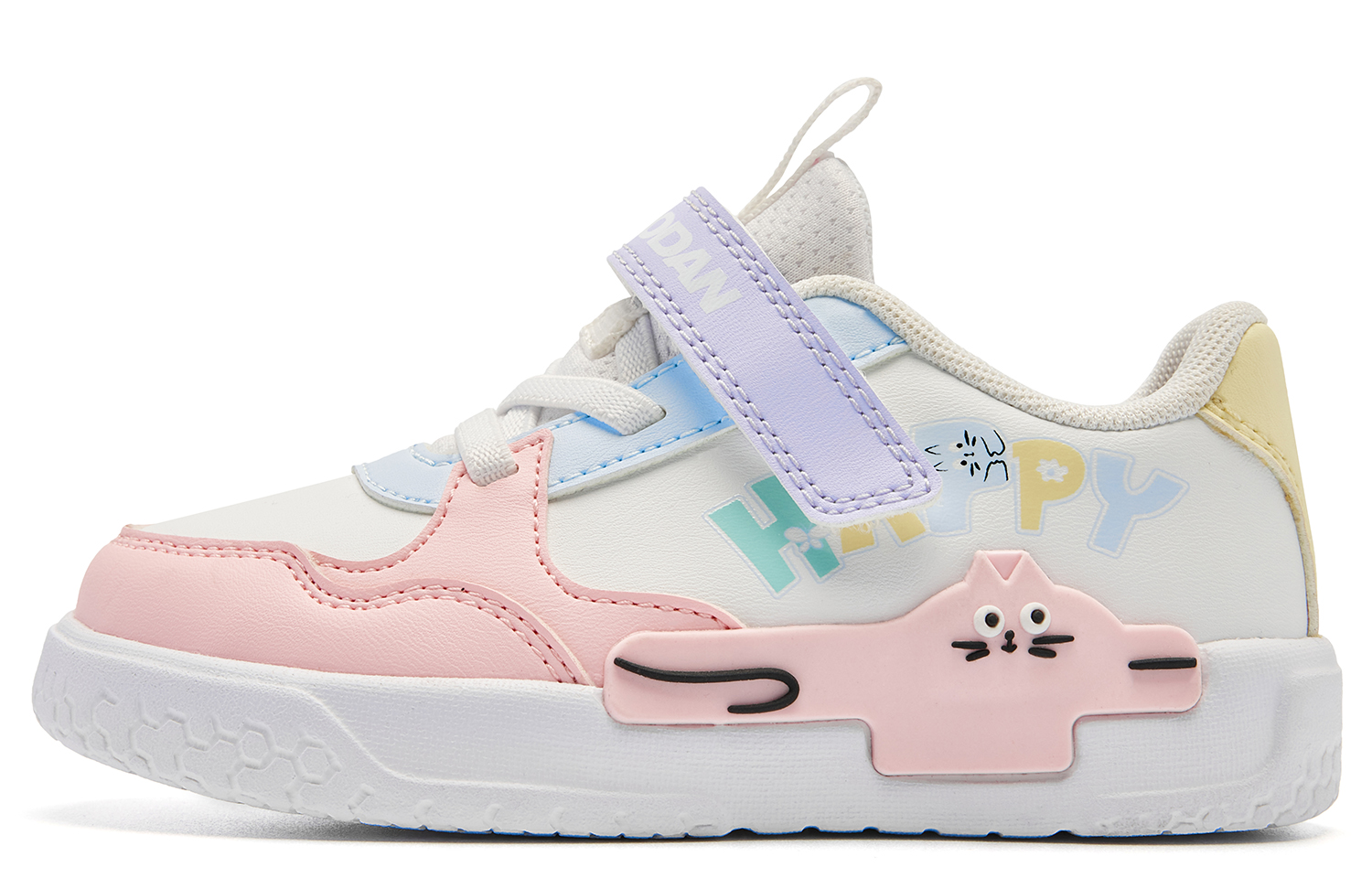 QIAODAN Низкие детские туфли белого и розового цвета для младенцев и малышей
QIAODAN Низкие детские туфли белого и розового цвета для младенцев и малышей