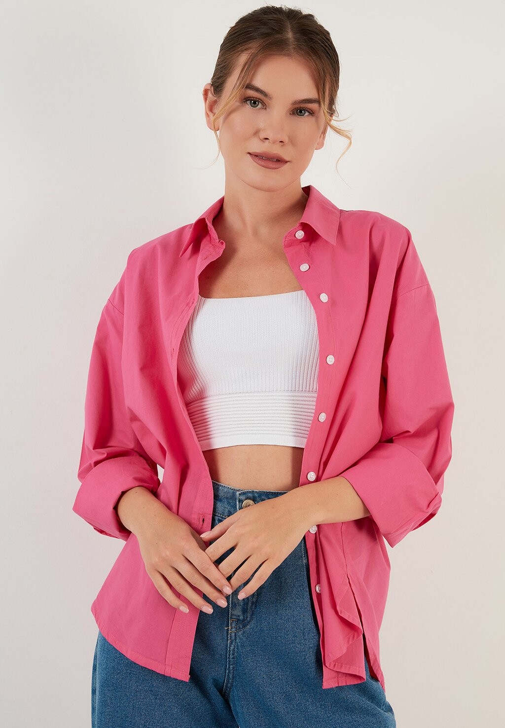 Рубашка LELA, фуксия
Рубашка LELA, фуксия