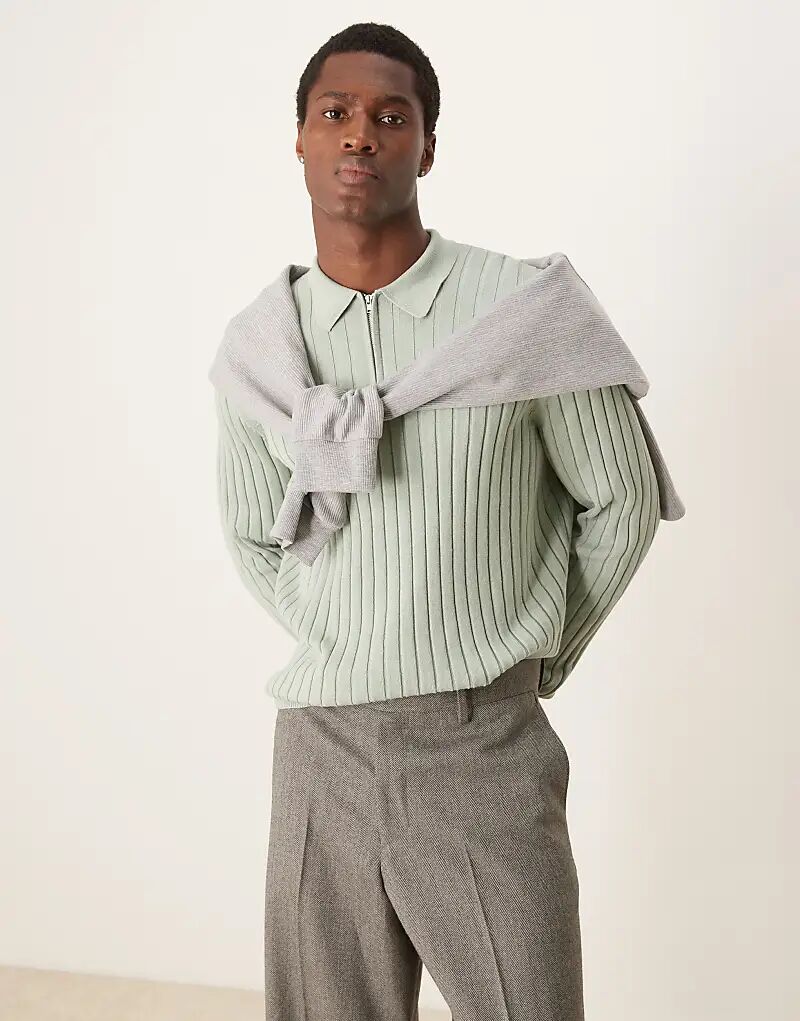 Джемпер-поло Essential с резинкой и застежкой-молнией на четверть оборота светло-зеленого цвета ASOS DESIGN
Джемпер-поло Essential с резинкой и застежкой-молнией на четверть оборота светло-зеленого цвета ASOS DESIGN