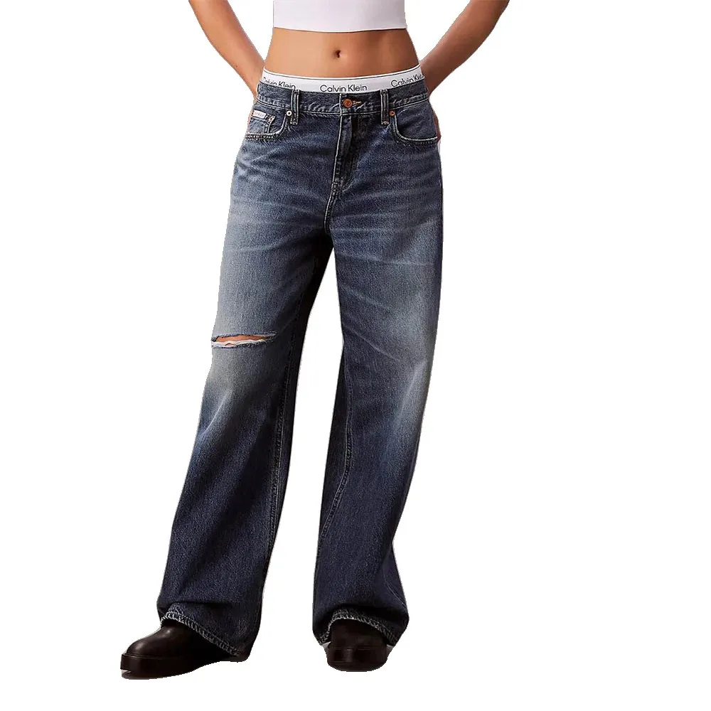 Джинсы Calvin Klein LV047E727G свободного кроя с низкой посадкой Calvin klein jeans, синий
Джинсы Calvin Klein LV047E727G свободного кроя с низкой посадкой Calvin klein jeans, синий