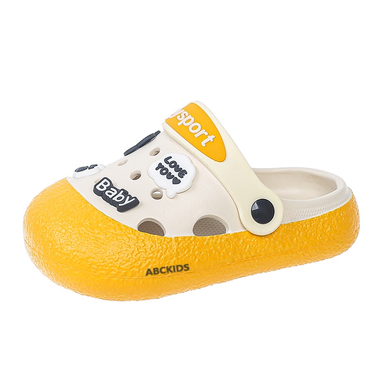 Детские тапочки с низким верхом, устойчивые к истиранию, легкие, амортизирующие ABC KIDS, белый/желтый
Детские тапочки с низким верхом, устойчивые к истиранию, легкие, амортизирующие ABC KIDS, белый/желтый