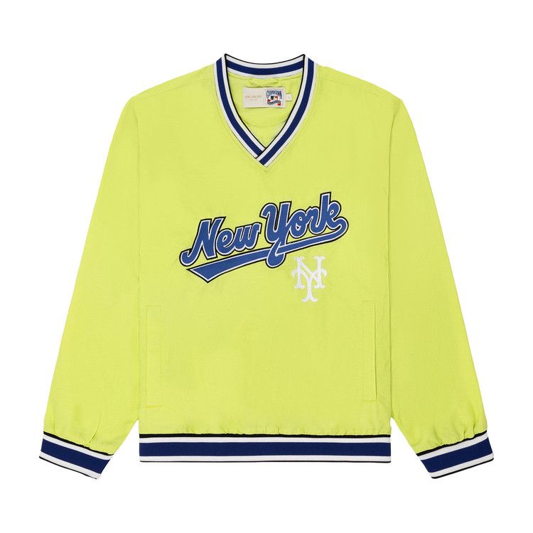 Пуловер Aimé Leon Dore x New York Mets Nylon V-Neck Pullover, Bright Green
Пуловер Aimé Leon Dore x New York Mets Nylon V-Neck Pullover, Bright Green