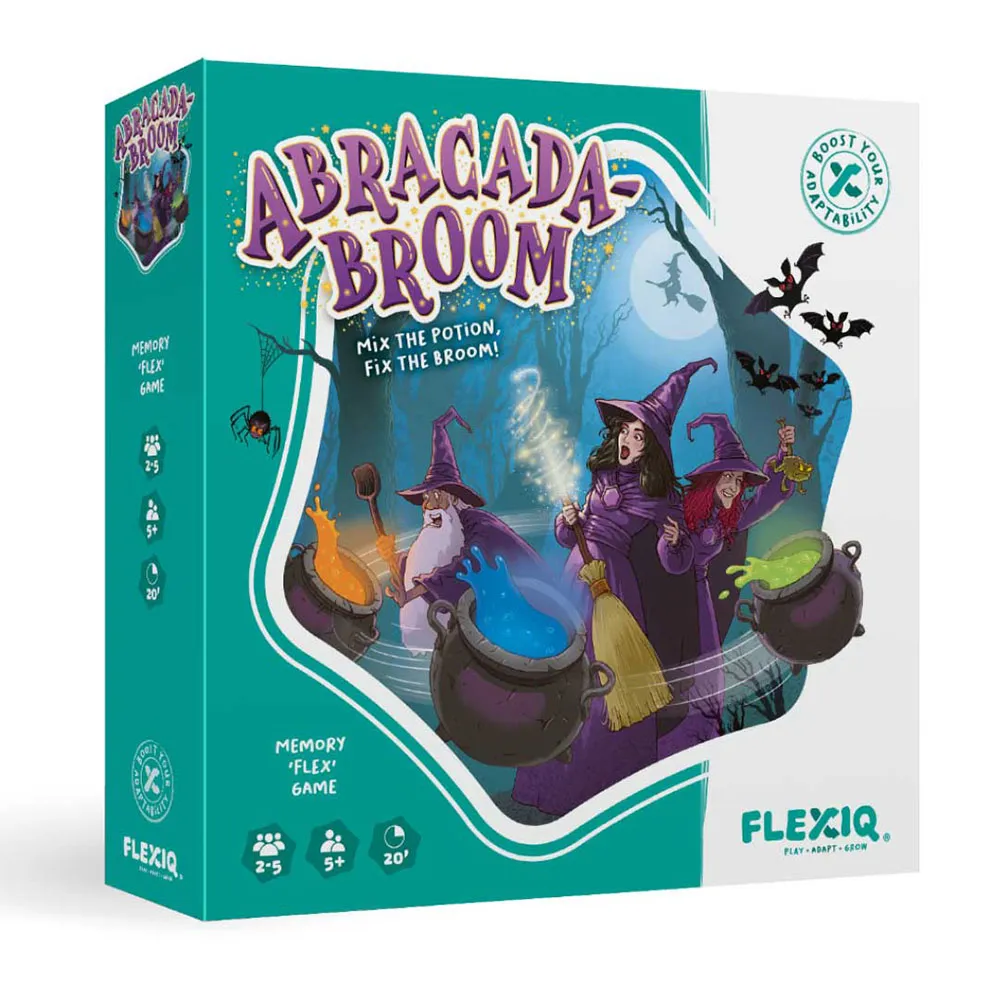 Настольная игра Flexiq Abracada-Broom, мультиколор
Настольная игра Flexiq Abracada-Broom, мультиколор