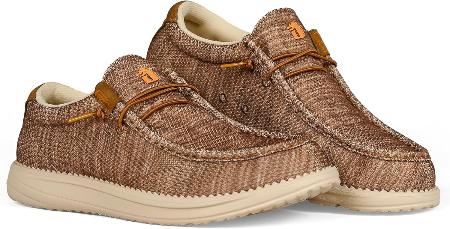 Мужские ботинки Gator Waders для кемпинга - дышащие лоферы без шнуровки - эластичные шнурки - сверхлегкая амортизация на весь день - удобная посадка, Sand
Мужские ботинки Gator Waders для кемпинга - дышащие лоферы без шнуровки - эластичные шнурки - сверхлегкая амортизация на весь день - удобная посадка, Sand