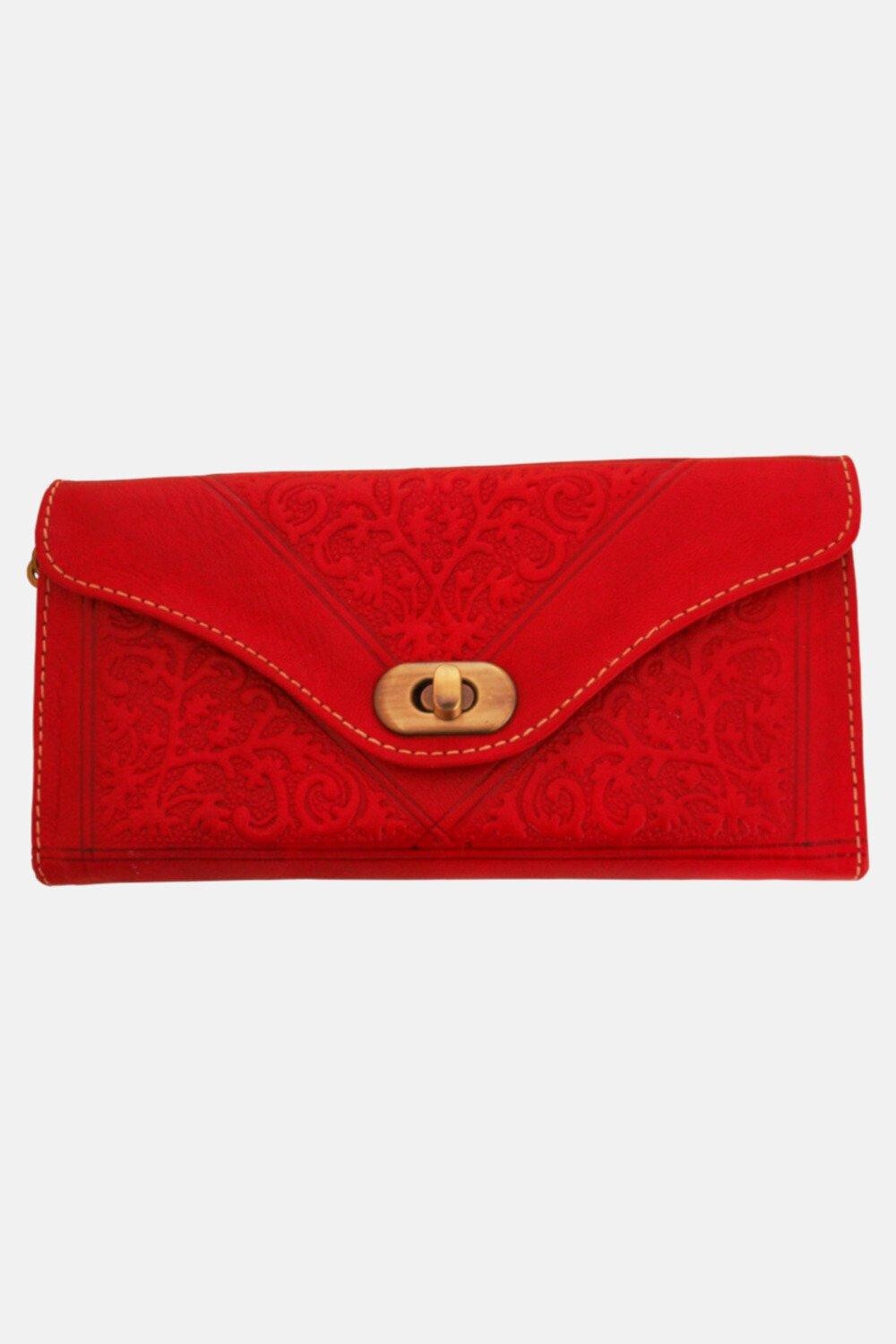 Кожаный кошелек с тройным тиснением Berber Leather, мультиколор
Кожаный кошелек с тройным тиснением Berber Leather, мультиколор