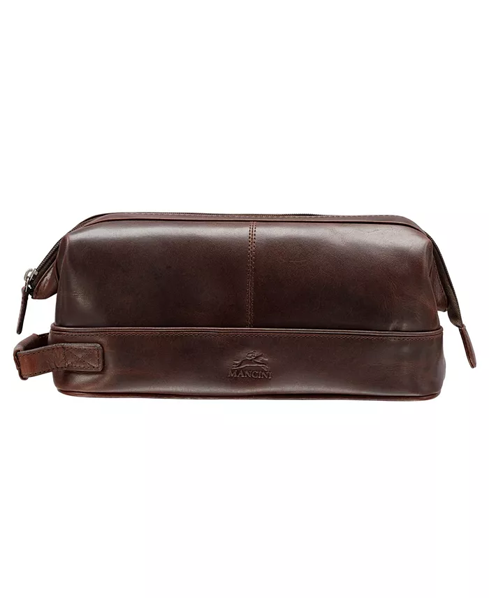Мужская классическая дорожная косметичка с органайзером Mancini, коричневый
Мужская классическая дорожная косметичка с органайзером Mancini, коричневый