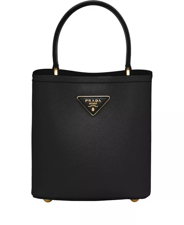 Маленькая сумка-портфель из сафьяновой кожи Prada, черный
Маленькая сумка-портфель из сафьяновой кожи Prada, черный