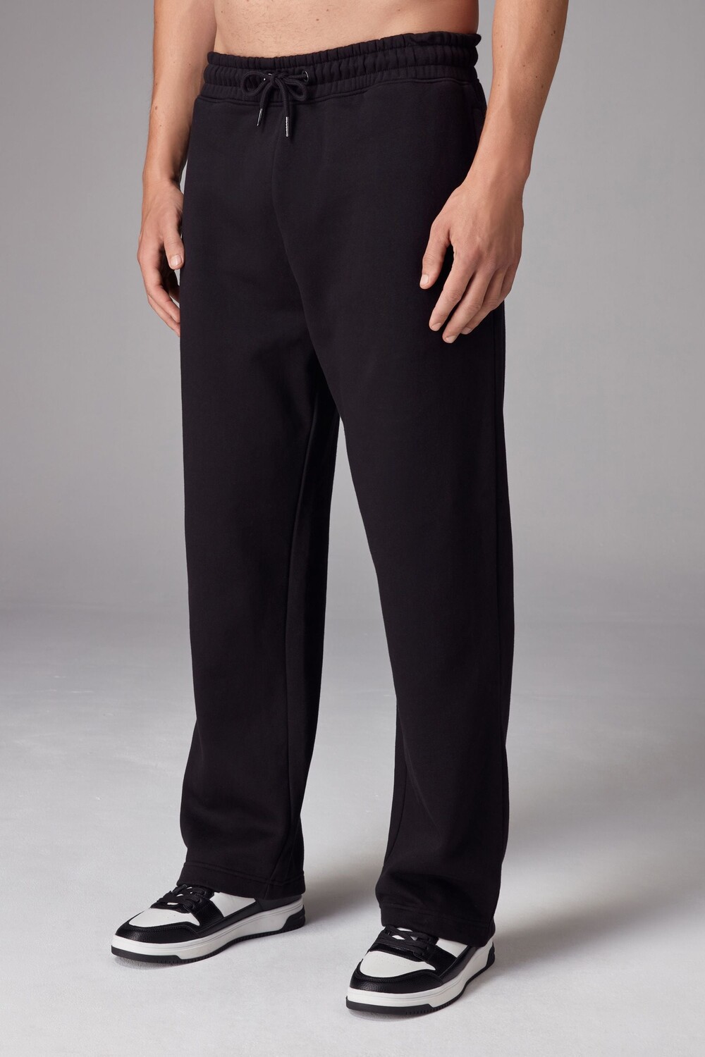 Спортивные брюки из джерси с высоким содержанием хлопка Next, черный
Спортивные брюки из джерси с высоким содержанием хлопка Next, черный