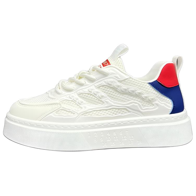 ZUOSAISI Водонепроницаемые легкие дышащие низкие скейтерские кроссовки мужские белый красный синий, цвет White Red Blue
ZUOSAISI Водонепроницаемые легкие дышащие низкие скейтерские кроссовки мужские белый красный синий, цвет White Red Blue