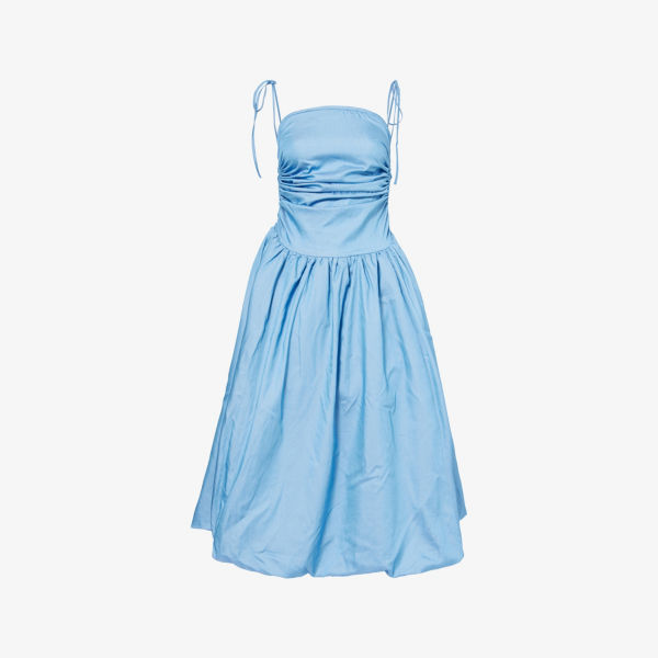 Платье миди Amy Lynn с бретелями на завязках, синий
Платье миди Amy Lynn с бретелями на завязках, синий