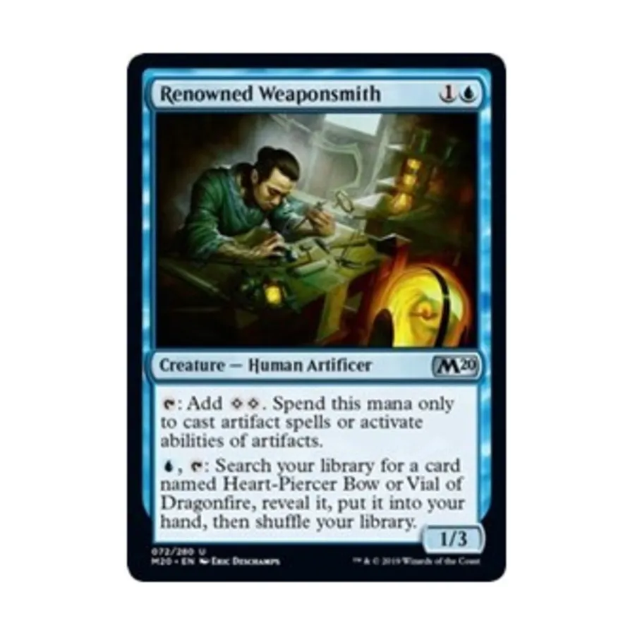 CCG Известный оружейник (U), MTG - Core Set 2020 
CCG Известный оружейник (U), MTG - Core Set 2020