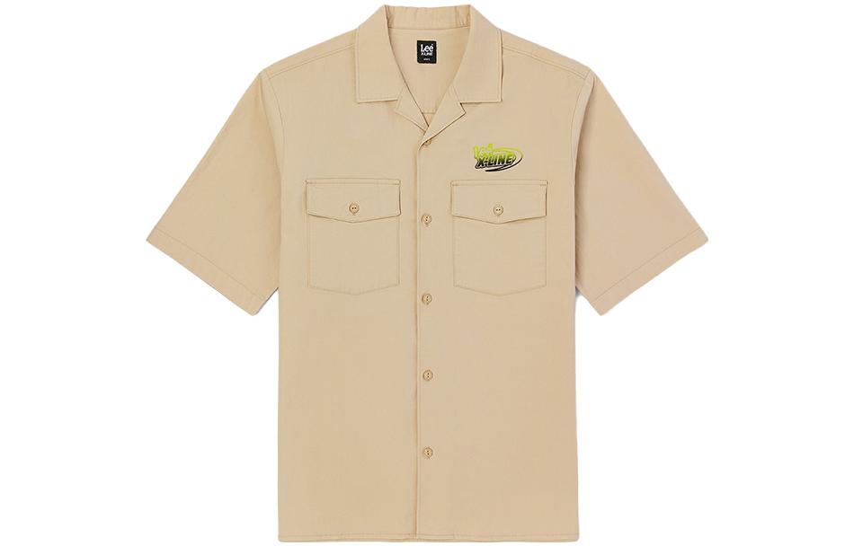 Рубашка X LINE совместной серии мужская Lee, бежевый
Рубашка X LINE совместной серии мужская Lee, бежевый