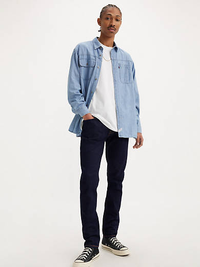 512 Узкие зауженные мужские джинсы Levi's, цвет Dark Hollow - Dark Wash - Stretch
512 Узкие зауженные мужские джинсы Levi's, цвет Dark Hollow - Dark Wash - Stretch