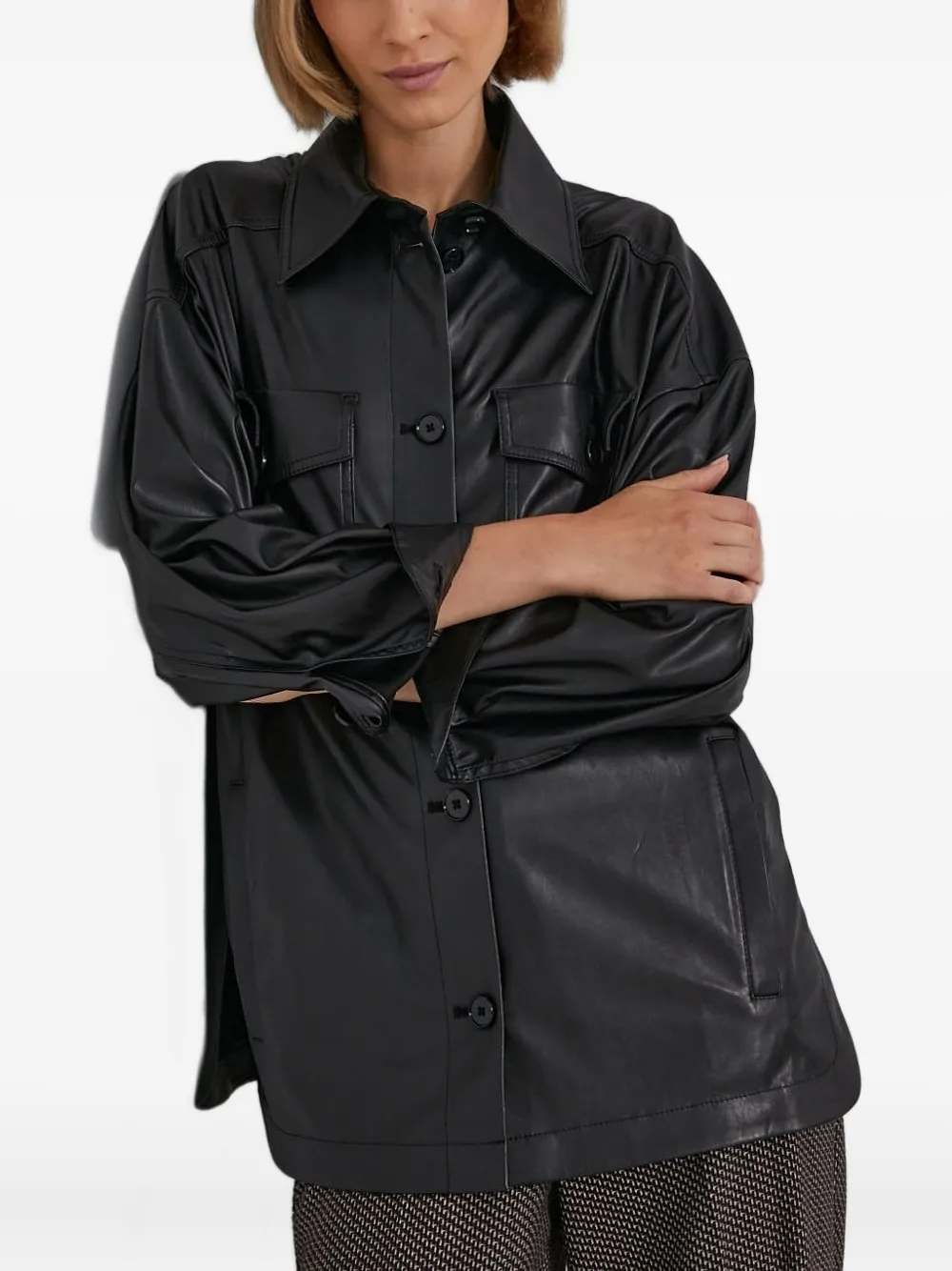 Рубашка с застежкой на пуговицы и карманом-клапаном Drykorn, черный
Рубашка с застежкой на пуговицы и карманом-клапаном Drykorn, черный