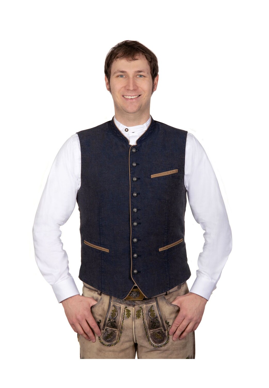 Традиционный жилет Килиан EDELNICE, синий
Традиционный жилет Килиан EDELNICE, синий