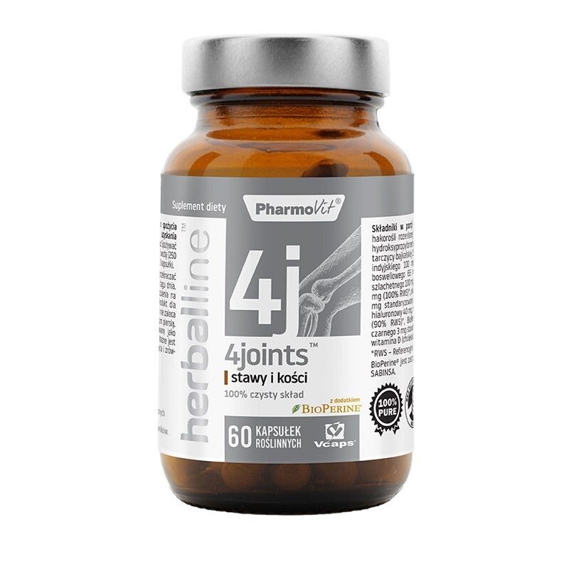 Подготовка к суставам Pharmovit 4Joints Stawy i Kości, 60 шт
Подготовка к суставам Pharmovit 4Joints Stawy i Kości, 60 шт
