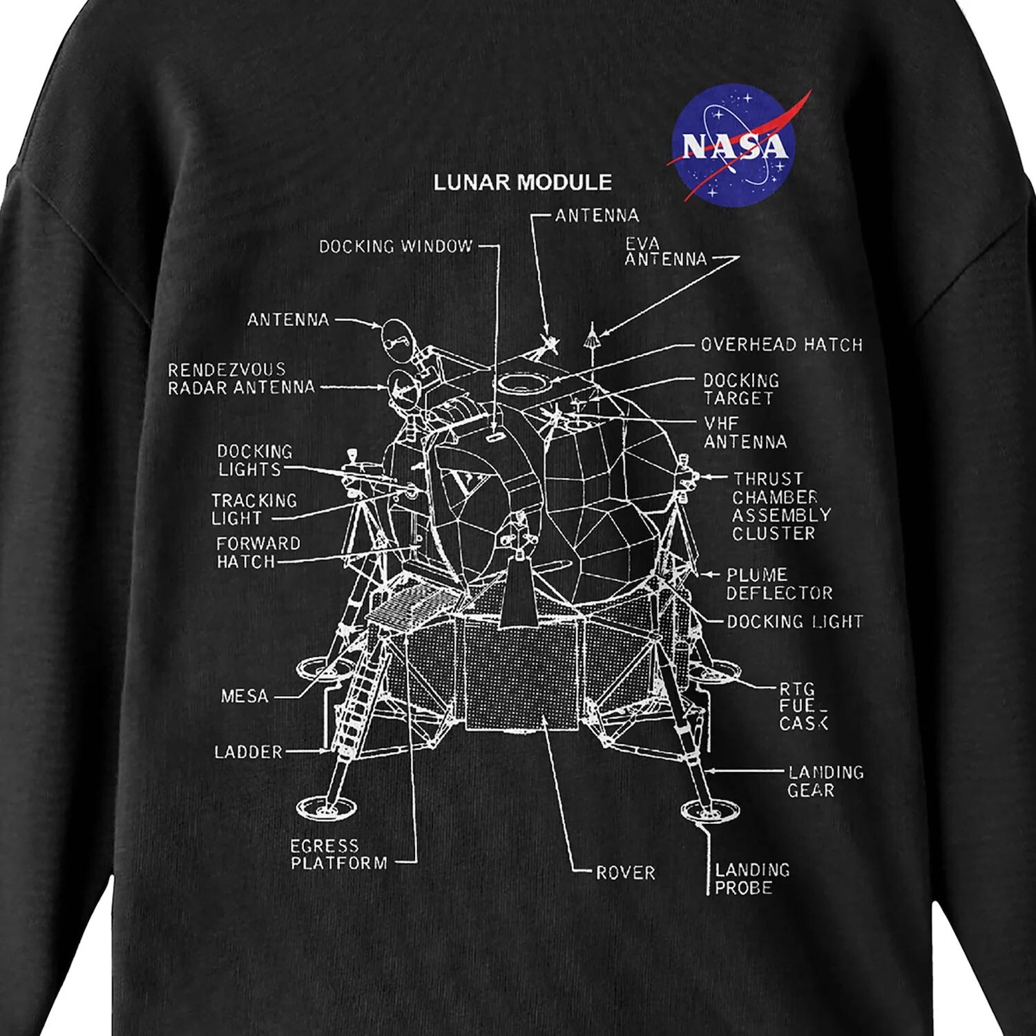 Футболка с длинными рукавами «Лунный модуль НАСА» для мальчиков 8–20 лет Licensed Character
Футболка с длинными рукавами «Лунный модуль НАСА» для мальчиков 8–20 лет Licensed Character