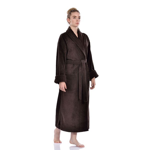 Унисекс халат из хлопка, мягкий воротник-шаль в стиле отеля Wear Sierra, Espresso
Унисекс халат из хлопка, мягкий воротник-шаль в стиле отеля Wear Sierra, Espresso